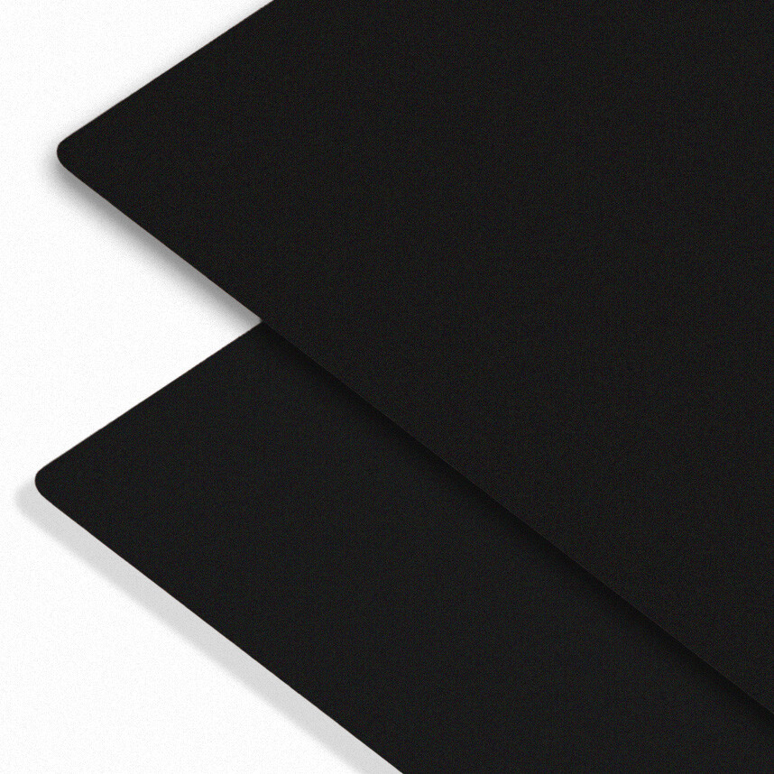Planche à découper - noir2 pièces +15€